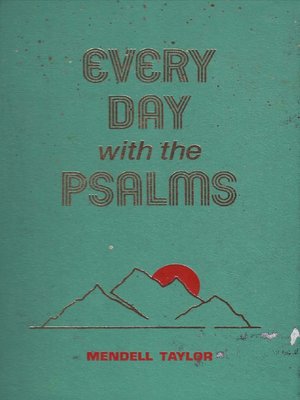 cover image of Every Day with the Psalms